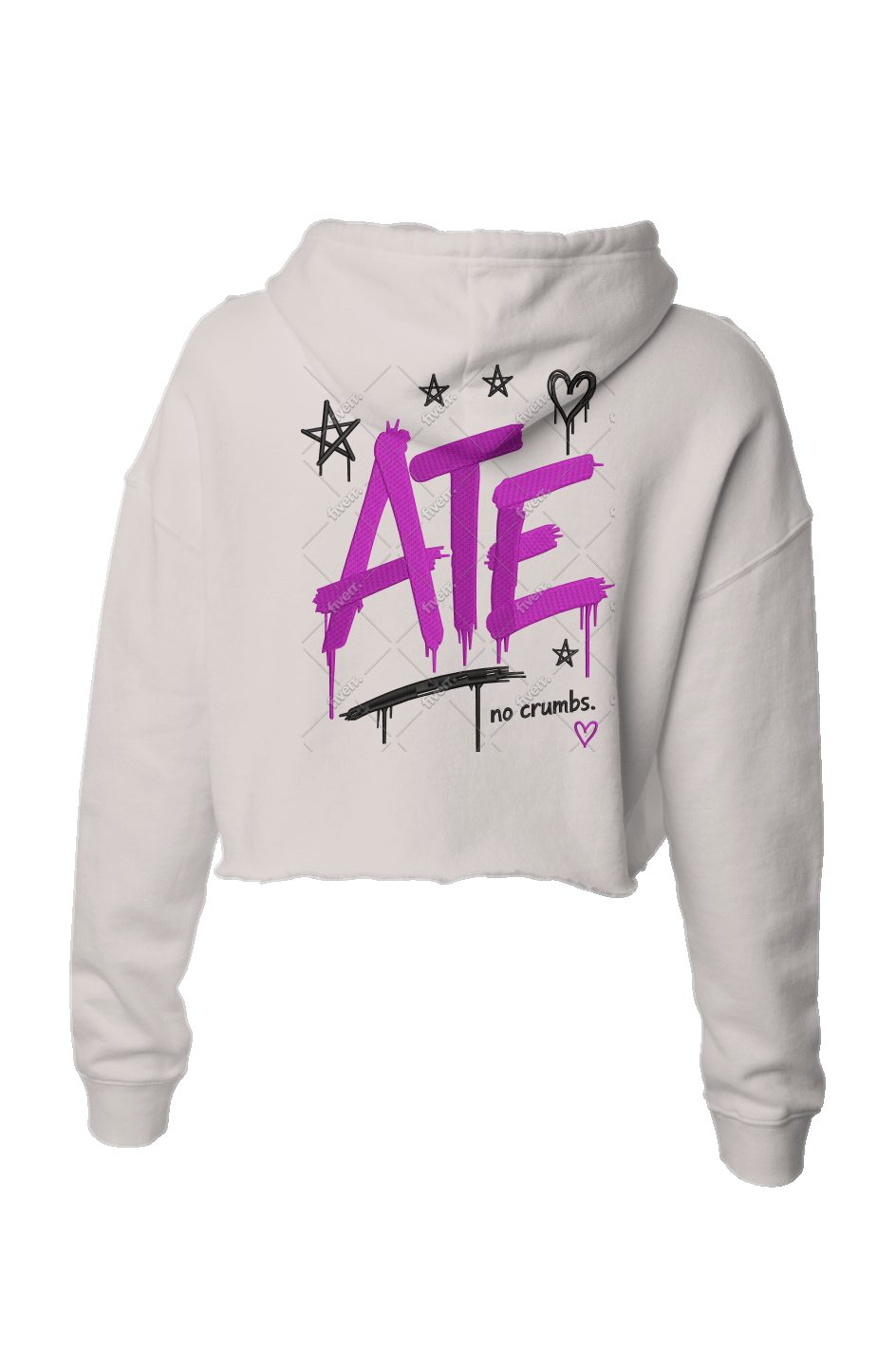 Ate Crop Hoodie