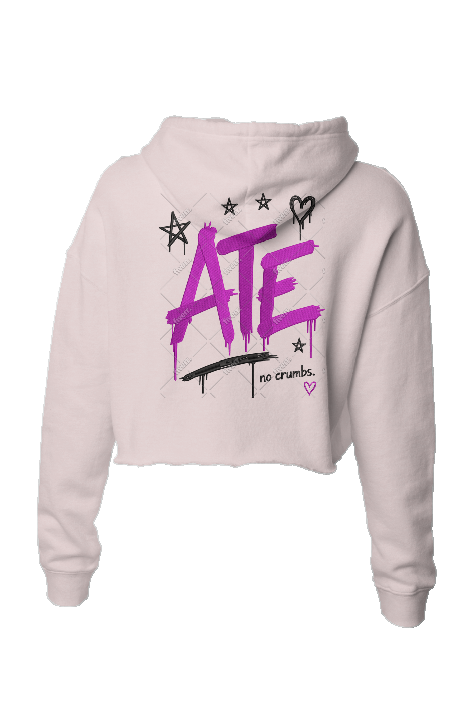 Ate Crop Hoodie