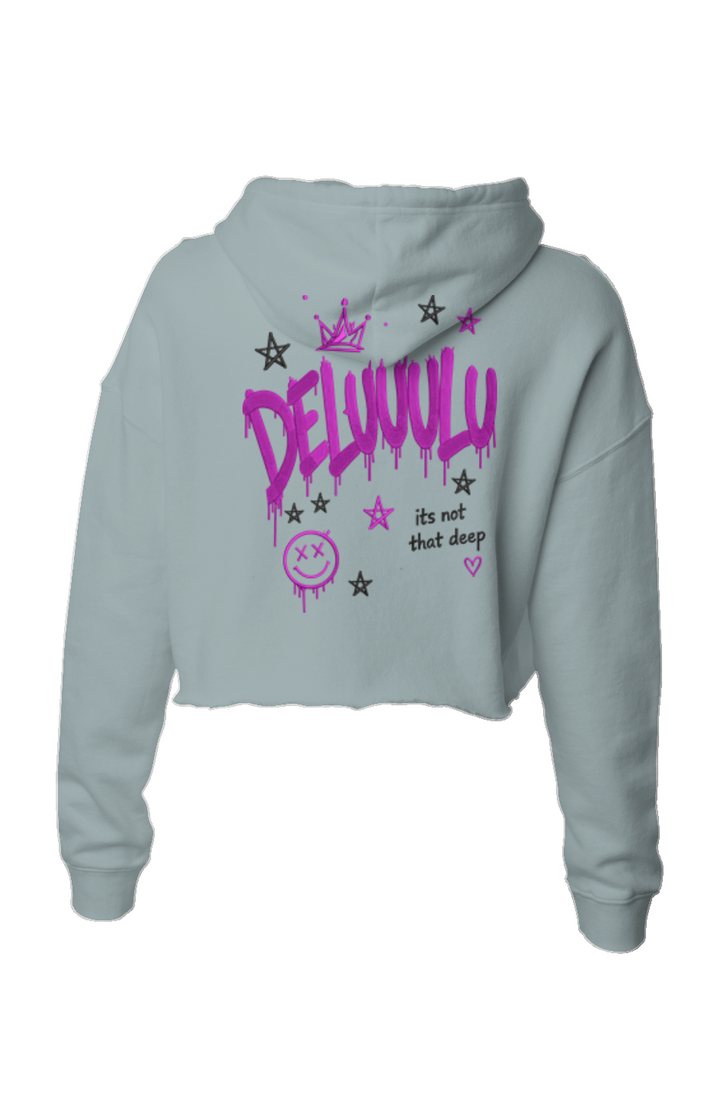 Deluuulu Crop Hoodie