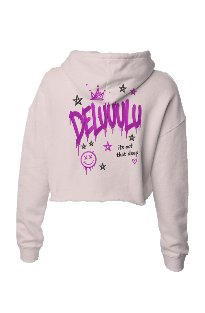 Deluuulu Crop Hoodie