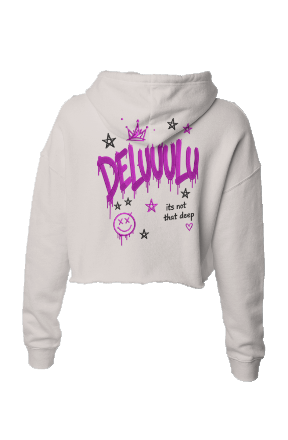 Deluuulu Crop Hoodie
