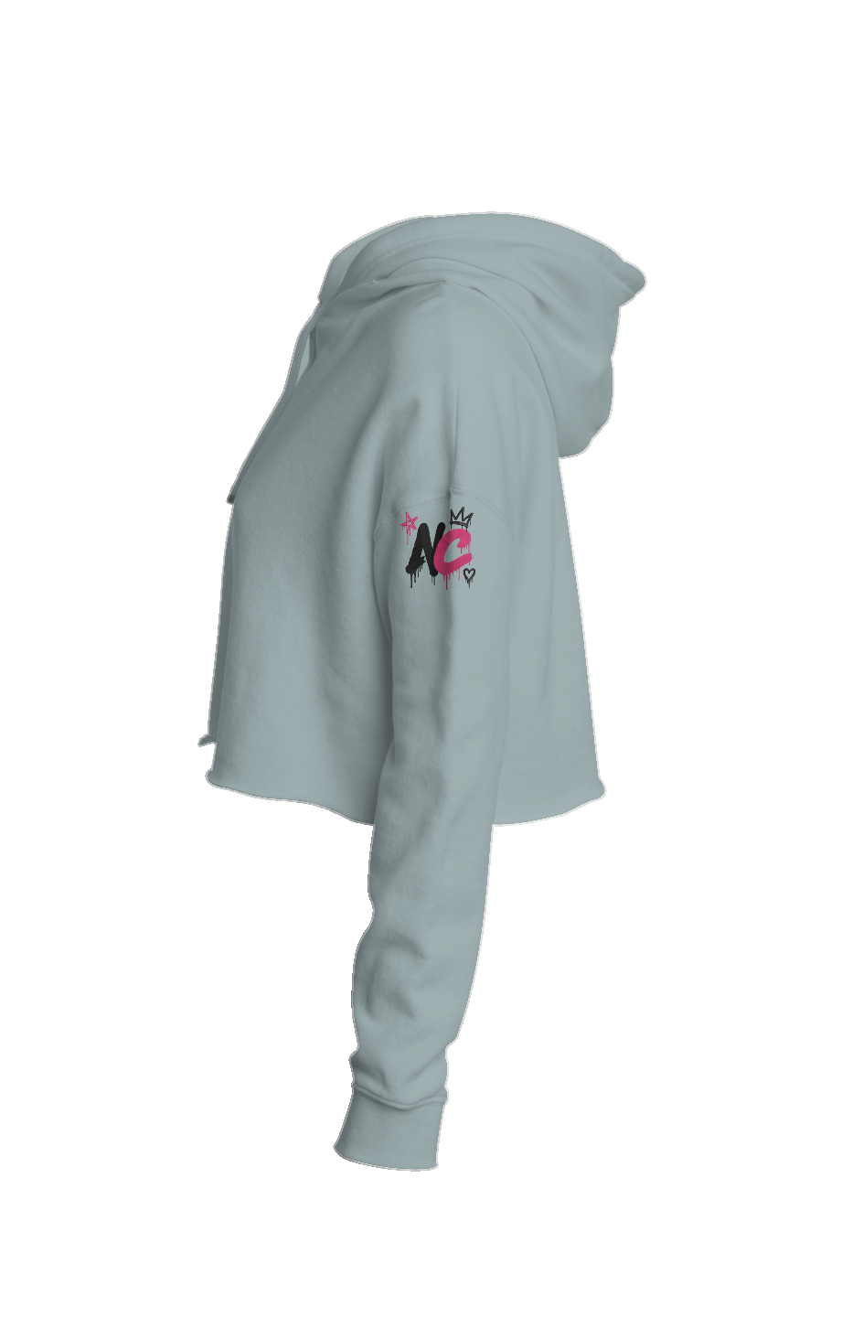 Delusional Crop Hoodie