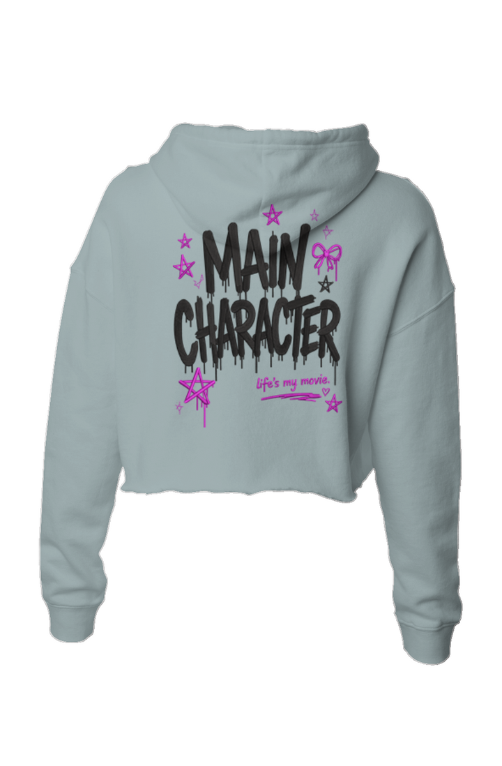 Main Character Crop Hoodie