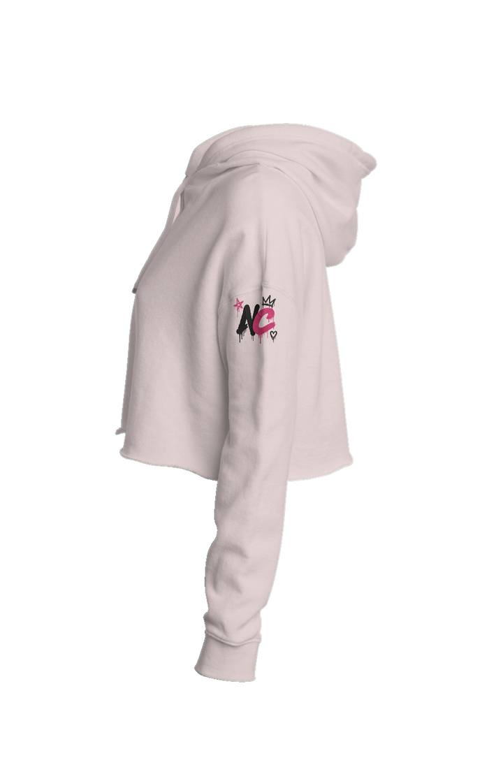 Over It Crop Hoodie