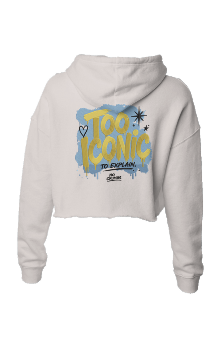 Too Iconic Crop Hoodie