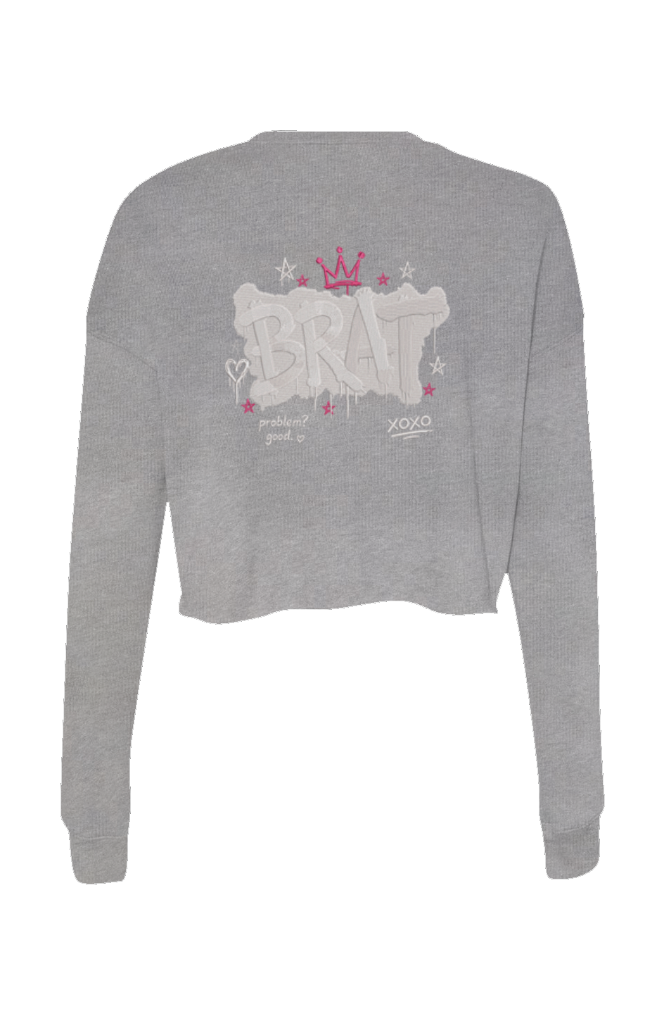 Brat Crop Crew Fleece
