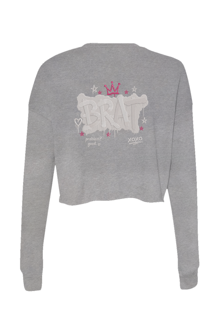 Brat Crop Crew Fleece