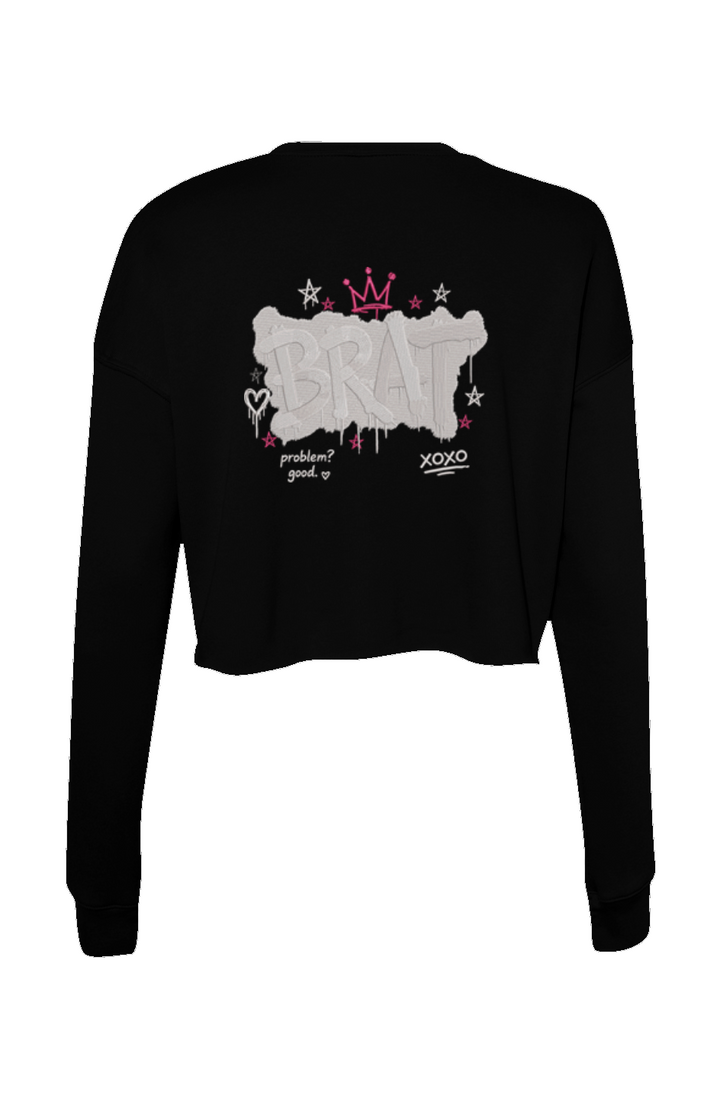 Brat Crop Crew Fleece