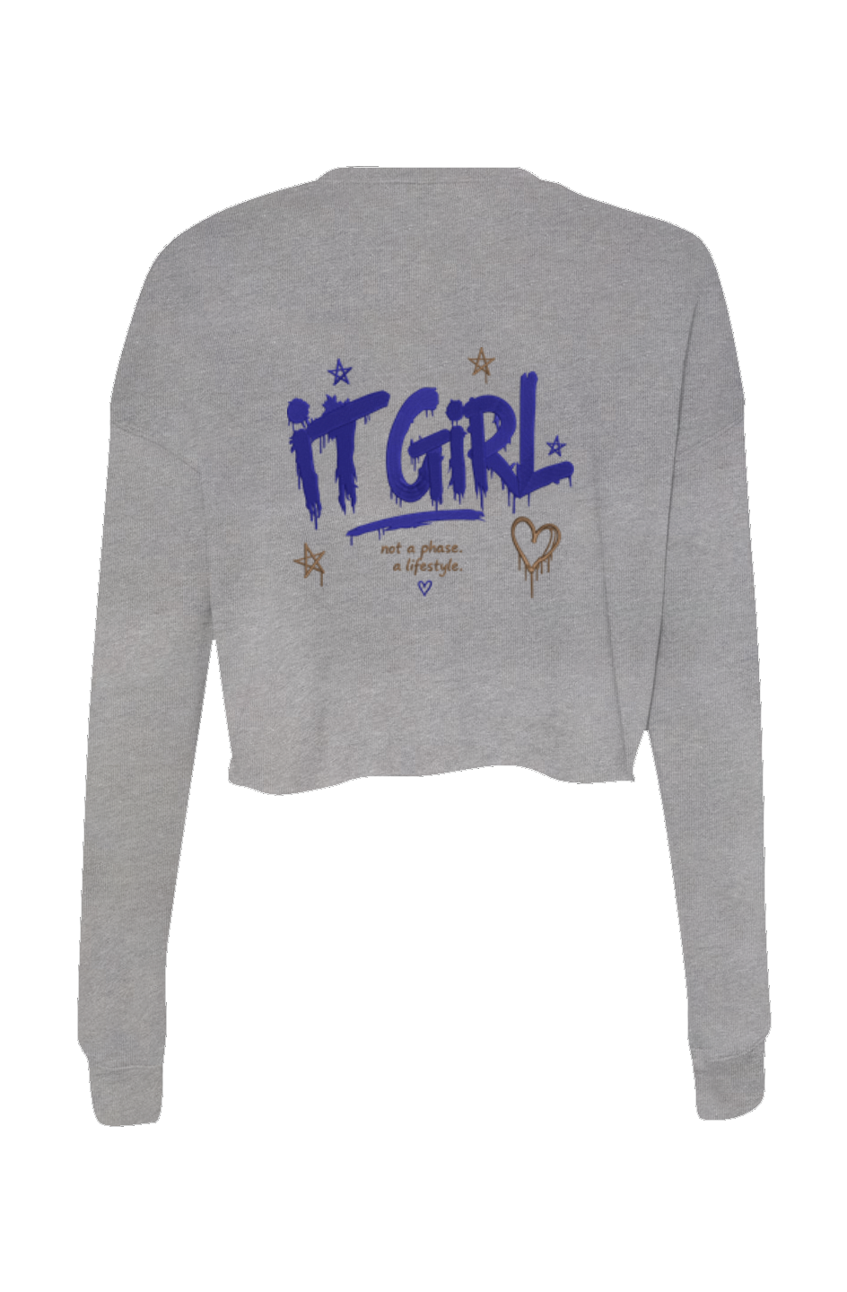 It Girl Crop Crew Fleece