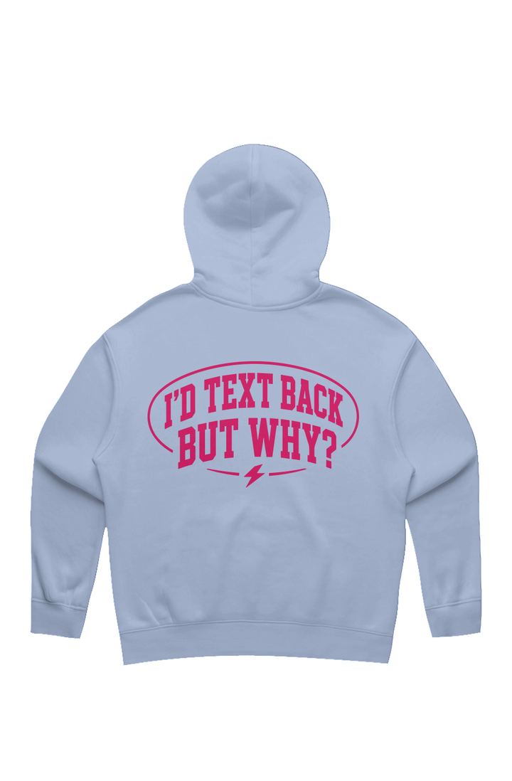 Text Back Relax Hood