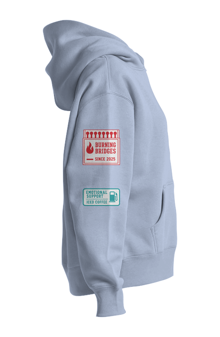 Text Back Relax Hood