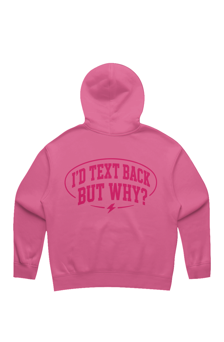 Text Back Relax Hood