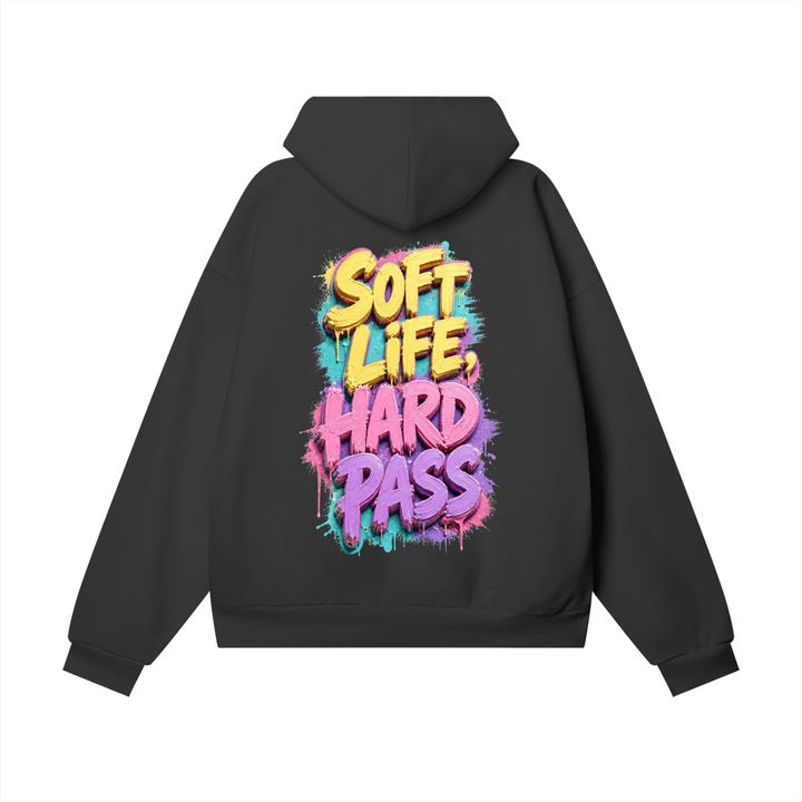 Hard Pass Heavyweight Hidden Pocket Fleece Hoodie