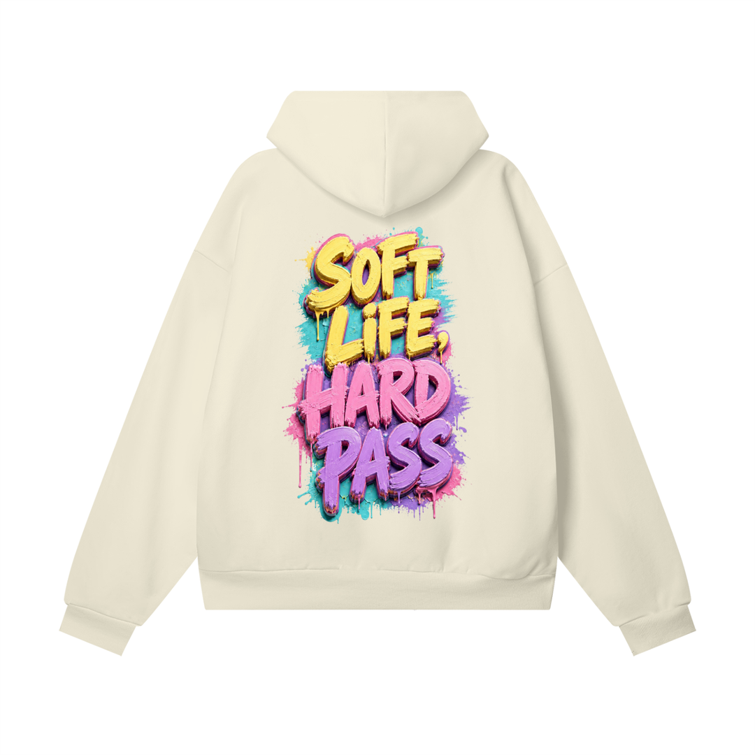 Hard Pass Heavyweight Hidden Pocket Fleece Hoodie